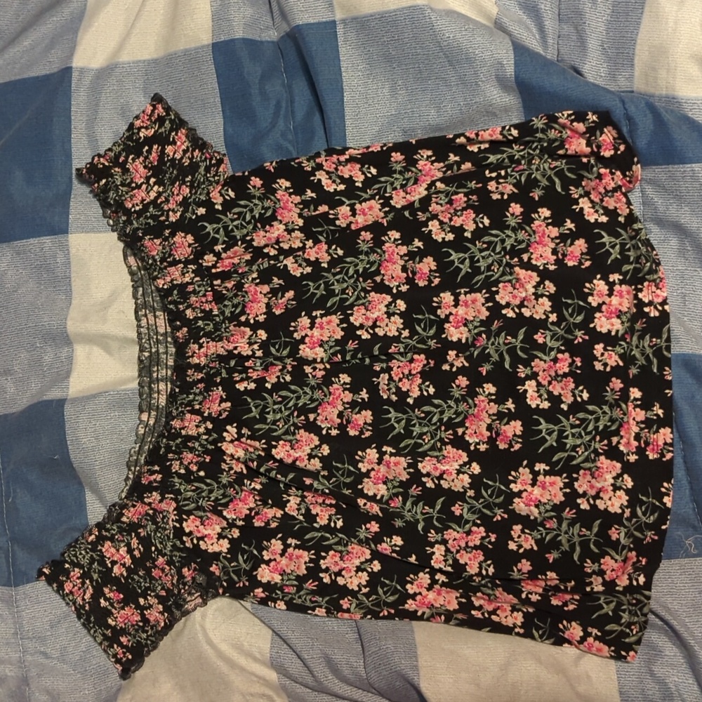 Soft & Sexy, off the shoulder, American Eagle shirt